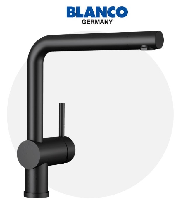 BLANCO LINUS Kitchen Sink Mixer - Matt Black